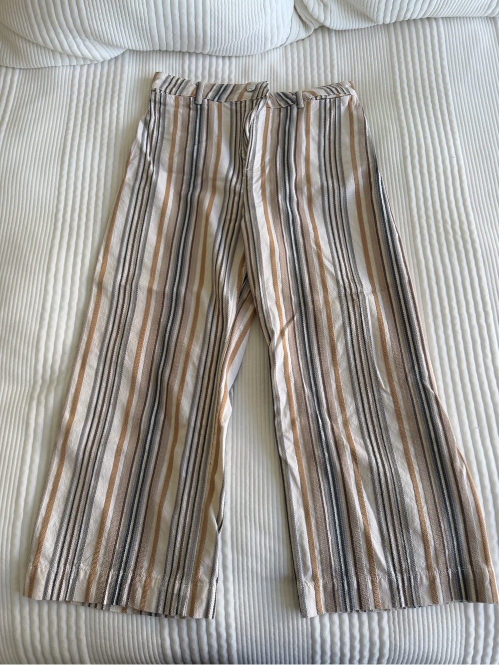 Free People Wide-Leg Cropped Pants